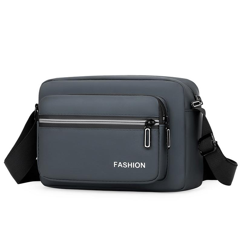 Volnočasová pánská taška velké kapacity, voděodolná taška z oxfordské tkaniny, diagonální taška přes tělo, všestranná pánská taška přes jedno rameno, business taška