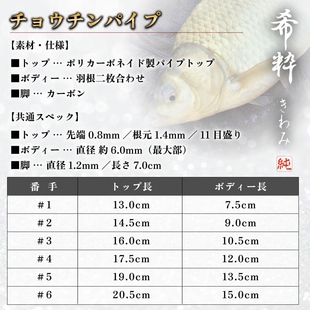 Gokuspe Spatula Kiwami Chochin Pipe Float, (#1)