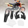 7PCS Plastic Fairing Body Cover Kits Shockproof Motorcycle Mudguard Replacement for Apollo   Dirt Bike Chinese 2 Stroke 47  49 