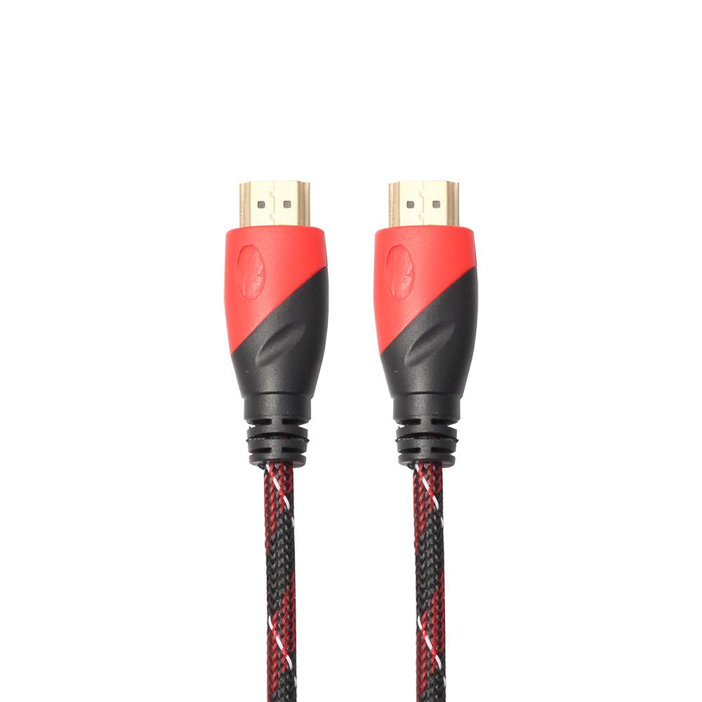 5.0M Braided HDMI Cable V1.4 AV HD 3D for PS3 Xbox HDTV 1080P