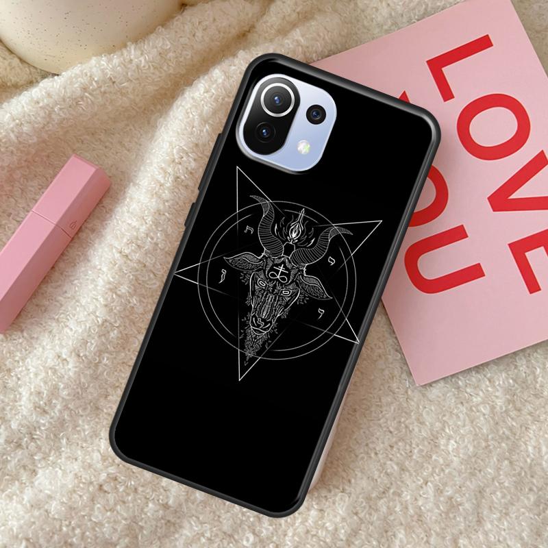 Satanic Scary Skull For POCO F3 F1 M3 M4 X3 Pro GT X4 Pro Phone Case For Xiaomi Mi 11 Lite 12 11T Pro Cover