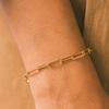 eManco Bracelet for Women Curb Cuban Link Chain Stainless Steel Womens Bracelets Chains Davieslee Jewelry