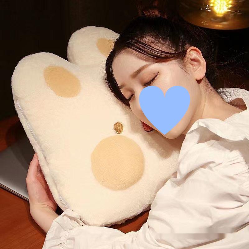 Thickened Foldable Nap Pillow & Blanket: Dual-Use Cushion Quilt for Office, Sofa, or Car - Free Shipping