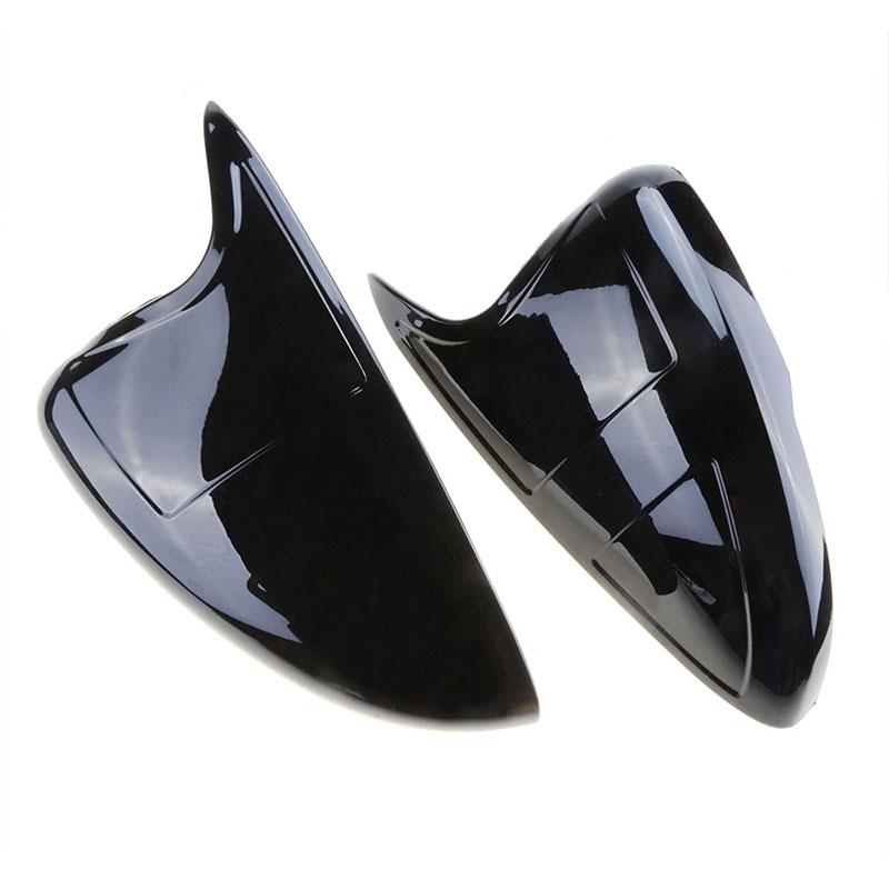 Side Mirror Sticker Cover Rearview Mirror Housing Shark Fin Pattern ABS Fit For Honda Accord 10th 2018- Car