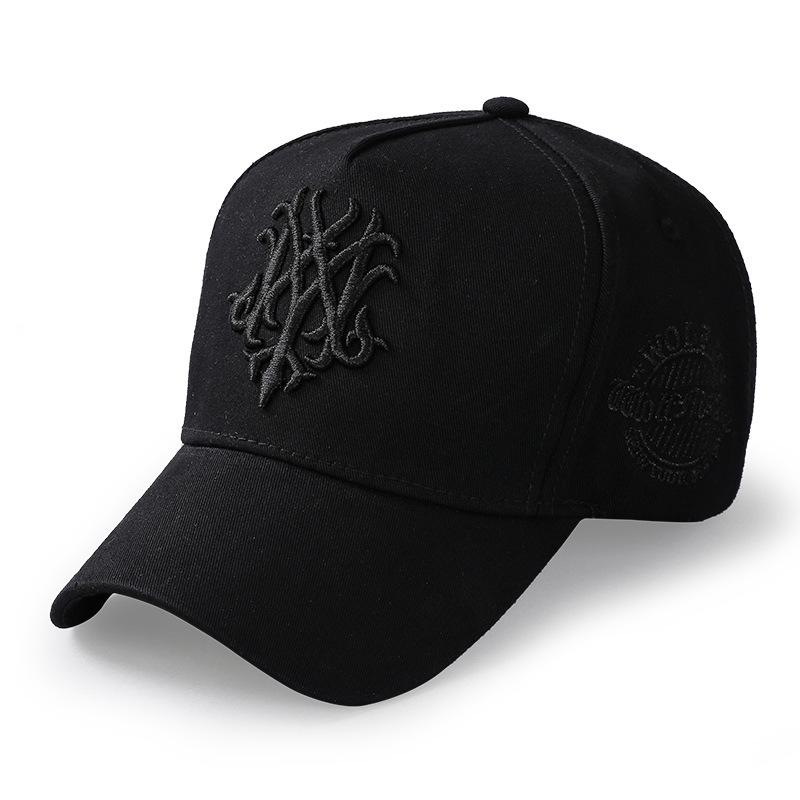 Herren Großer Kopf Koreanischer Stil Hoher Hut - Atmungsaktive Sommerkappe für Runde Gesichter, Frühling/Herbst Baseball- & Schiebermütze