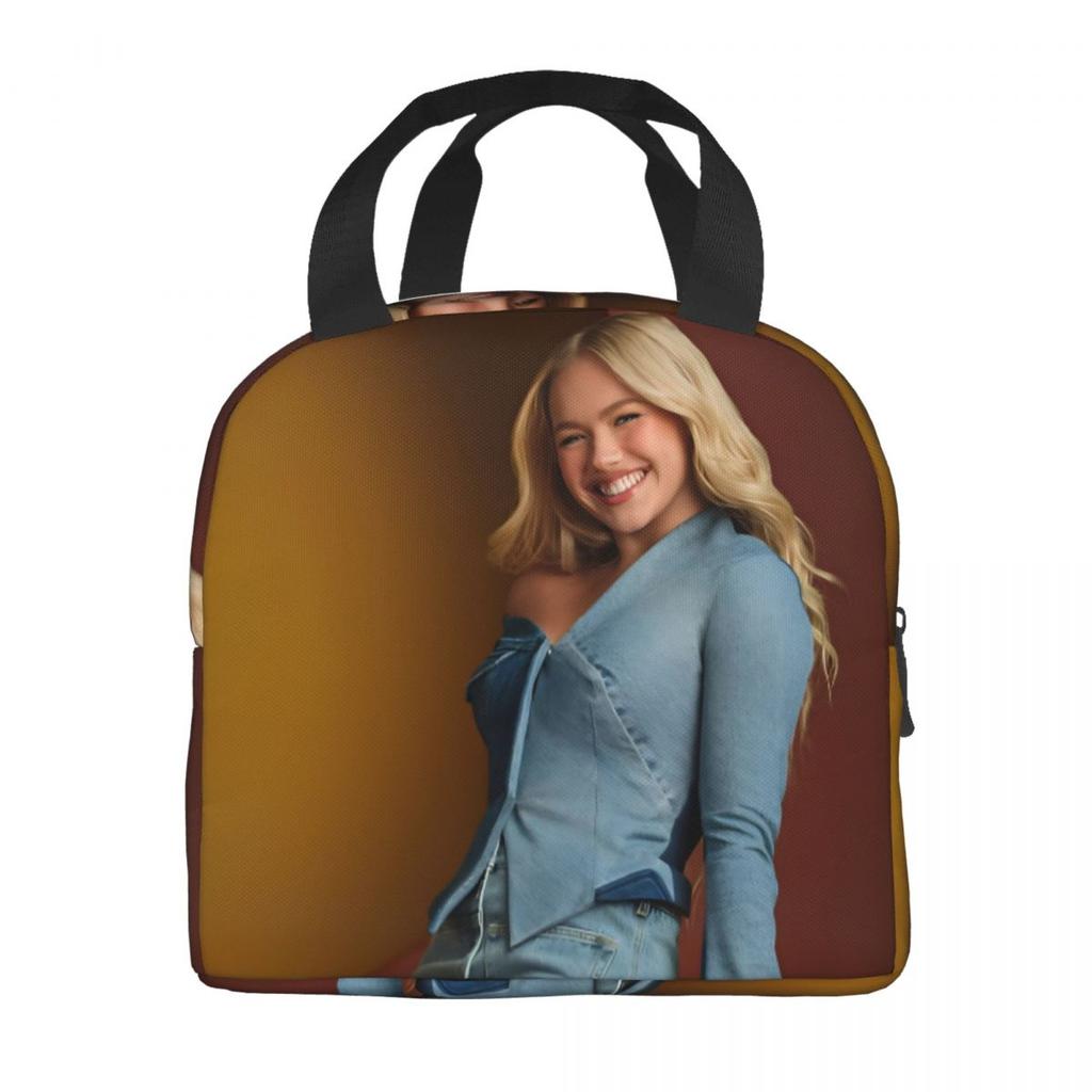Freya Skye Singer Tour 2026 Thermal Insulated Lunch Bag for Travel Portable Food Container Bags Cooler Thermal Lunch Boxes