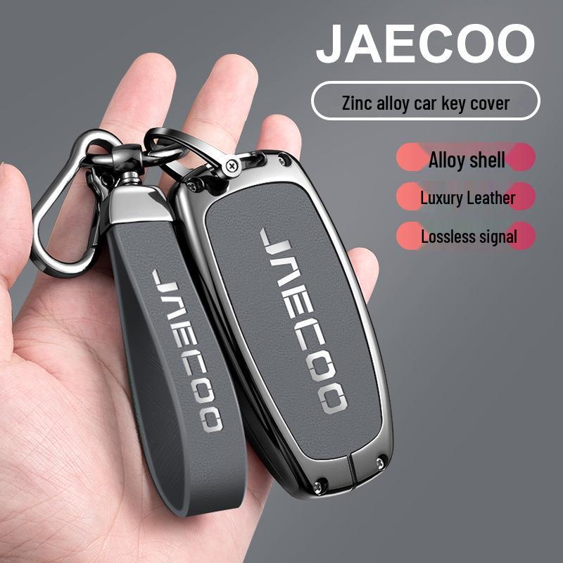 Chery JAECOO Sleuteletui voor J6/J7/J8 Modellen, Beschermhoes voor Tiggo 9, Explore 06 Sleutelzakje met Gesp