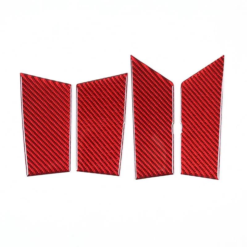 For BMW 5 Series G60 2024+ Soft Carbon Fiber Car front Door Storage Box Slot Pad Sticker Interior Protection Accessories 2Pcs