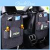 Car Seat Back Organizer With Fabric Storage Pouch For Kids Travel Car Interior Accessories