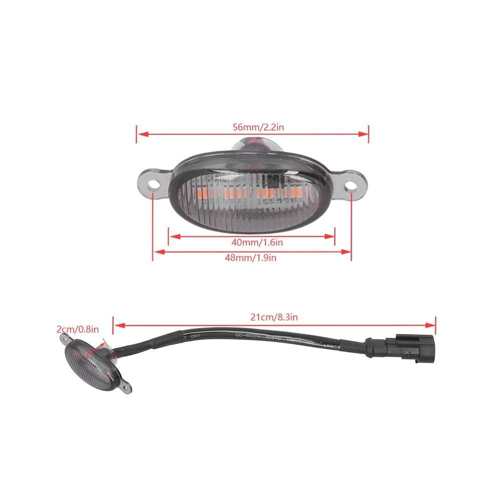 Amber Lighting Front Grille Lights Front Mount Amber Grille Lights LED Grille Lights  Off-Road Use