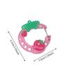 Mountaineering Buckle Korean Ins Keychain Cute Fruit Keyring  School Bag Decor