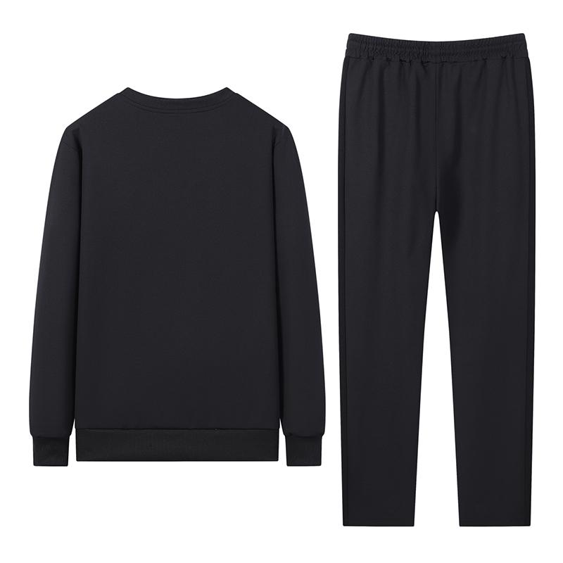 Sports Two-piece Set Plus Size Set Men's Spring And Autumn Casual Loose Running Suit Two-piece Set