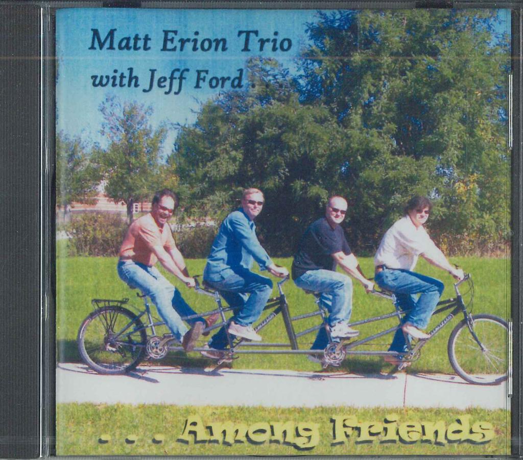 CD MATT ERION - Among Friends SWCD1156 STONE WING RECO US Jazz Used