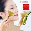 1Pc Curved Massage Scraper Professional Gua Sha Tool for Face, Neck & Shoulders