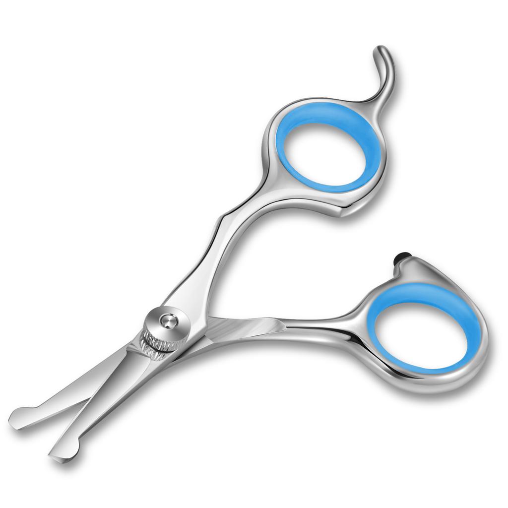 Pet Hair Scissors Animal Cutting Feet Ear Eye Hair Trimming Grooming Stainless-steel Dog Scissors Pets Shears Practical Household Product