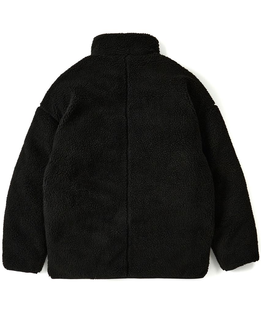 Kulte 825 Reversible Sherpa Padded Jacket Black