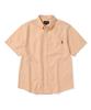 Oxford S S Shirt Apricot
