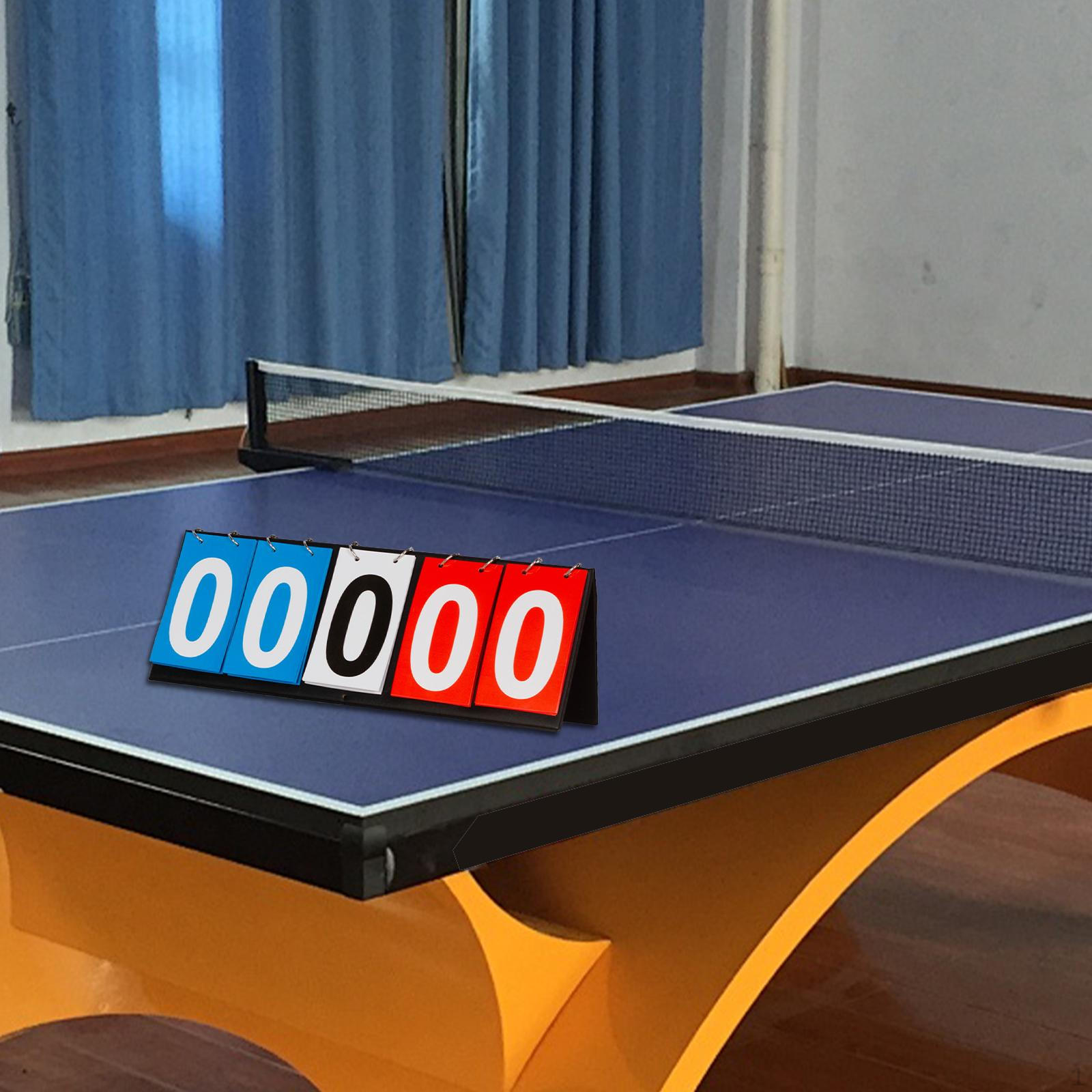 

Настольное флип-табло, 4/5/6 цифр, флиппер для спорта, для настольного тенниса, многих игр 5 Digit