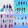 18 Stück/Set Kpop Dämonenjäger Actionfigur Spielzeug Derpys Tiger Rumi Mira Zoey Sussy Figur Puppe Für Fans Geschenk