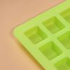 126-Kammer-Quadrat-Silikonform DIY Hausgemachte Mini-Süßigkeiten Schokolade Gummibärchen Eiswürfel Gelee Backformen Kuchen Dekorationswerkzeuge