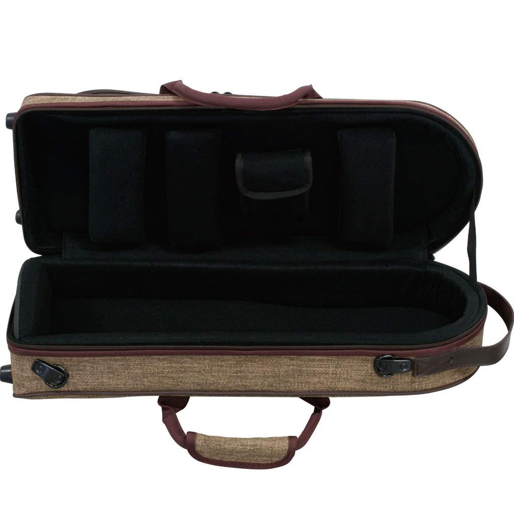 Kikutani Trumpet Case Tweed Brown TR-Tweed