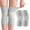 Bambus-Knieschoner, 2 Stück Sport-Knieschoner für Damen und Herren, Kniebandage bei Arthrose, elastische Knieschoner (XL)