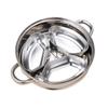 Stainless Steel Fan-shaped Steaming Plate Separated Steaming Plate Kitchen Egg Steaming Box Bowl Electric Rice Cooker Cage
