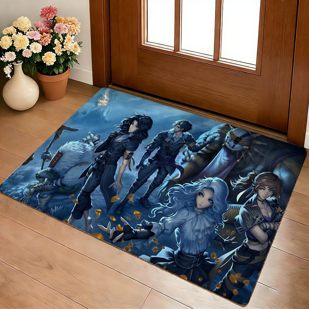E-Expedition 33 Floor Mat Cozy Flannel Soft Thick Non-Slip Mat for Living Room Bedroom Kitchen Decor Rugs