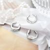 3Pcs/Set Simple Metal Twisted Lines Irregular Ear Clip Earrings for Women Fashion Gold Color Ear Bone Clip No Piercing Jewelry