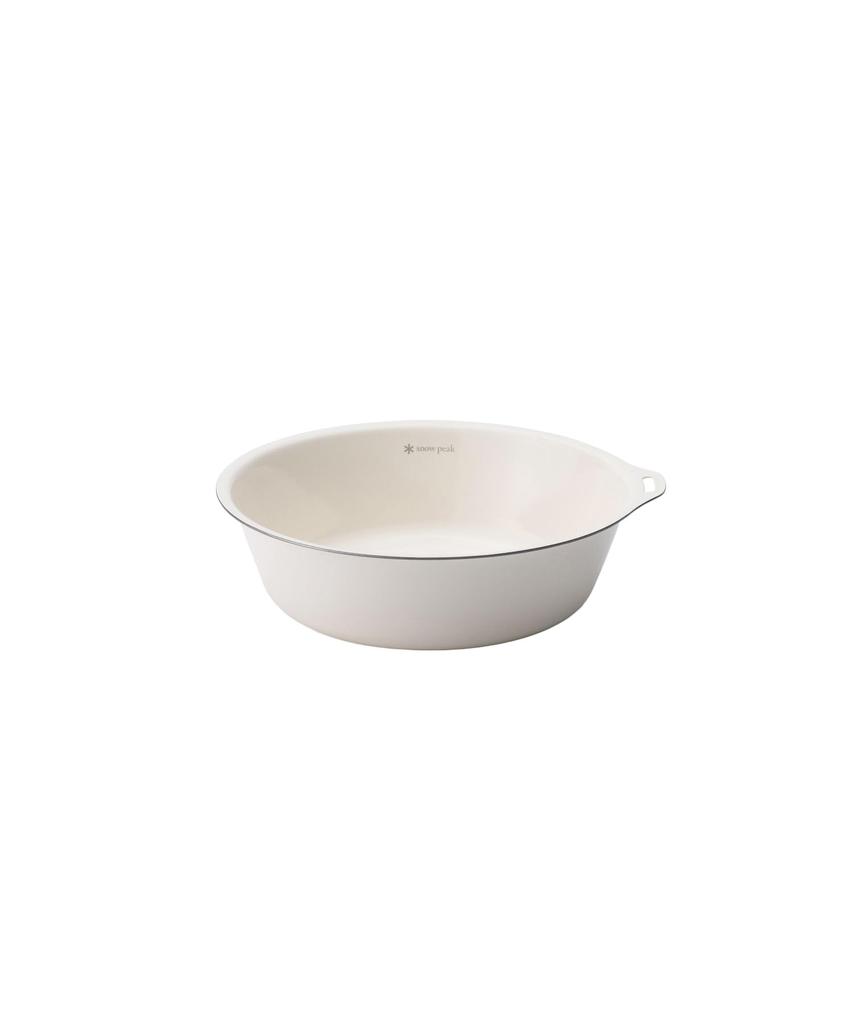 Snow Peak Enamel Bowl 200ml Ivory Bowl Plate BBQ Camping Outdoor Picnic LF-065-IV