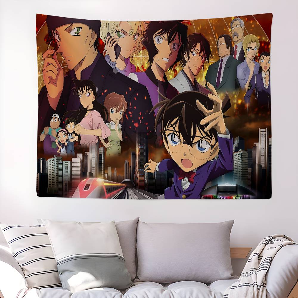 

Anime Detective Conan Anime Tapestry Wall Hanging Decoration Household Wall Hanging Home Decor 74x94cm(29x37in)