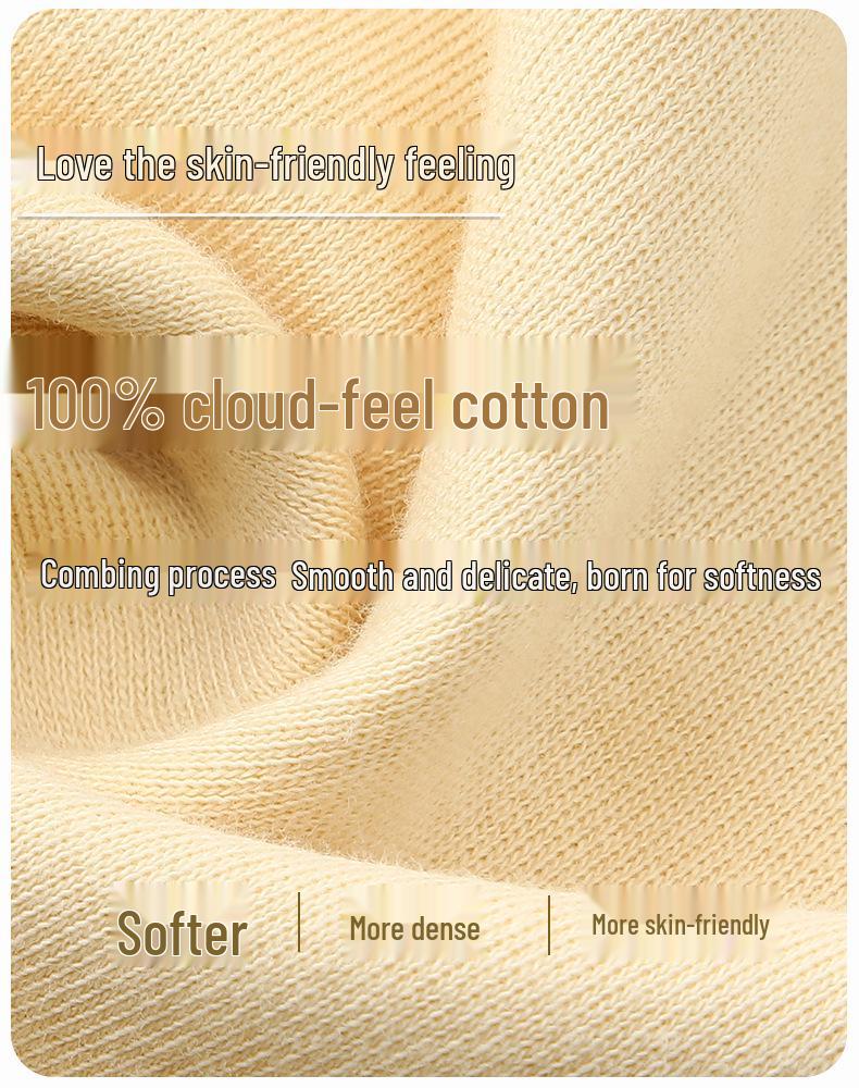 Girls' Autumn Cotton Underwear & Sweater Set – Teen & Kids' Cozy Pajamas