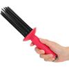 Hair Curler, 2pcs 17 Comb Teeth Curling Wand, Hair Fluffy Hot Tools Curling Iron, Airy Curling Comb Styling Volumizer for Home Salon Travel