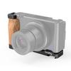 SmallRig ZV1 Camera with Wooden Handle 2936 L-Plate -