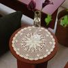 Round Oval Crochet Placemats Crochet Cotton Handmade Doilies New Table Mats