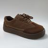 Scarpe in Vera Pelle Donna Sneakers Scarpe Casual Leggere Pelle di Mucca Piatte Morbide Comode