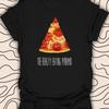 Pizza Healthy Eating Pyramid TShirt Humorous Foodie Tee Ideal For Pizza Lov