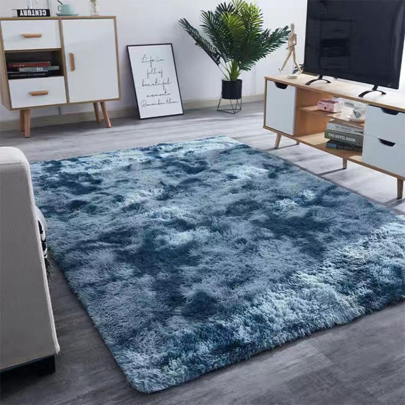 Obývací pokoj Velký koberec 160x230 Měkké a nadýchané Koberce s dlouhými vlasy Chodba Balkon Prádelna Ložnice Protiskluzové podložky Tatami 