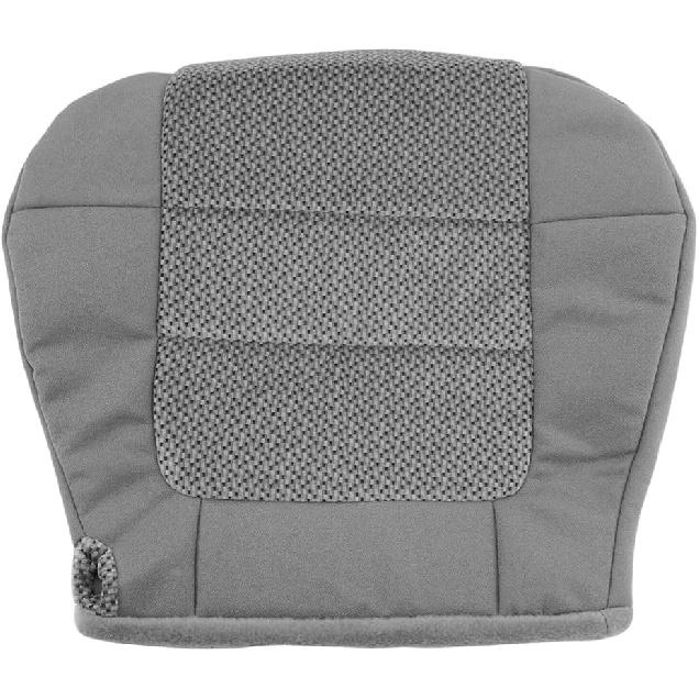 Passenger Bottom Seat Cover Cloth for Ford F150 XLT 2001-2003 Dark Graphite Gray