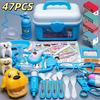 Educational Children Doctor Play Set Simulation Dentist Kid Stethoscope Doctor Set  Children Toys