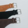 Women's Brown Vintage Suede Waist Bag - High-End Decorative Belt for Jeans & Skirts