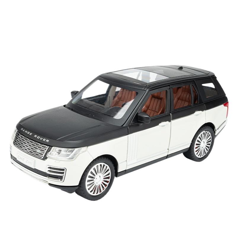 1/24 Scale Land Rover Range Rover Alloy Diecast Car Model Off Road SUV Vehicle Car Exhibition Ornaments Collection Children Toy Gift