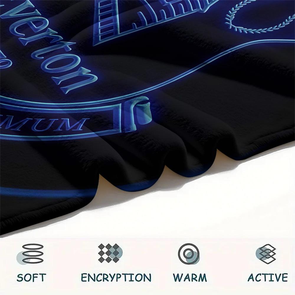 Everton Football Club Flannel Blanket, High quality Comfortable for All Seasons, Home Decor, Warmth and Comfort