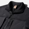 Nike ACG Series Spliced High Collar Fleece Jacket Zip-Up Men Outerwear Black BQ3446-011