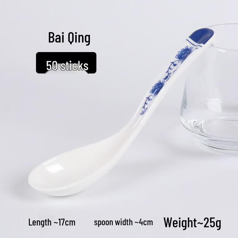Commercial Melamine Long-Handled Soup Spoon