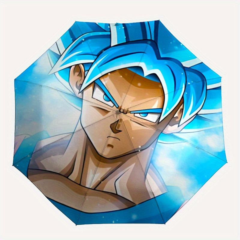 

1pc Super Saiyan Automatic Umbrella 8-Bone Design Compact Gear for Outdoor Travel, Perfect Gift for Friends or Family y280828195