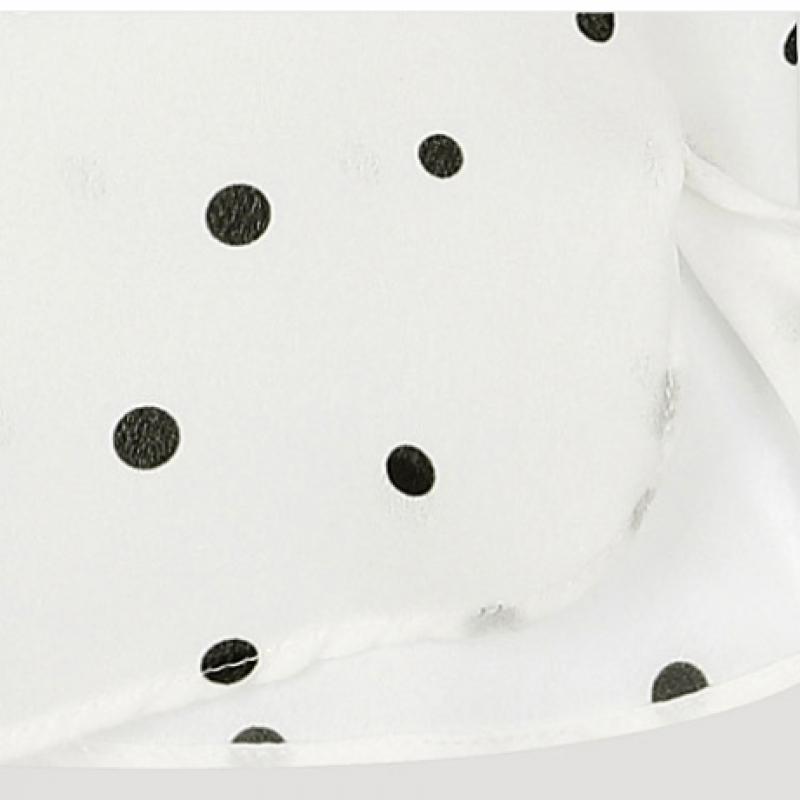 Ea S miSS Bluză cu cravată și șifonări la gât Swwblo22540 Ow