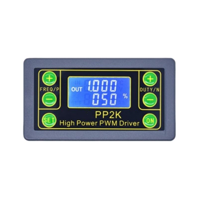 Adjustable High-Power Motor Speed and Solenoid Valve Control with Dimming, Pulse Count, Frequency, Duty Cycle, and Delay Functions
