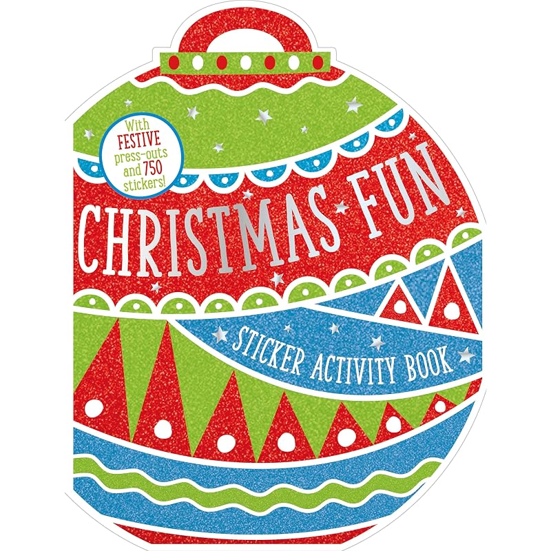 CHRISTMAS FUN (STICKER ACTIVITY BOOK) introducing a fun, festivefilled activity book in the