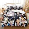 Anime K Project Mikoto Suoh No Blood! No Bone! No Ash! Bedding Set Duvet Cover Full Queen King Size Pillowcase Printed Bed Set